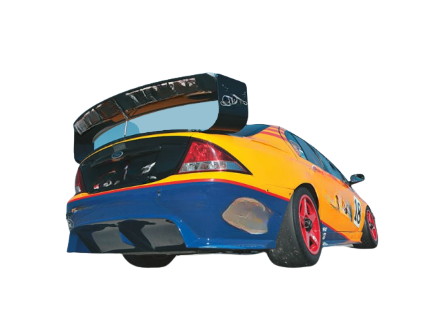 AU Rear Boot Wing Suits V8 Supercar