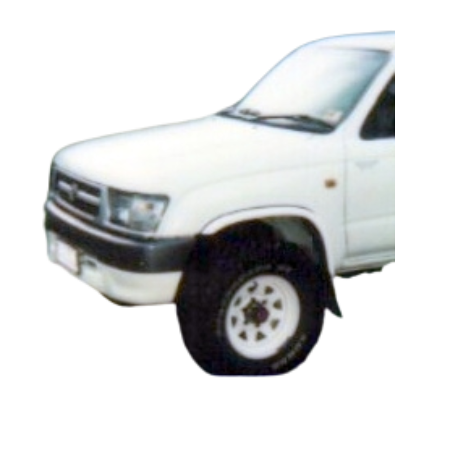 Hilux 10/97 - 03/05 Front & Rear Flares Single & Extra Cab (set of 4) Underlip Delux Style