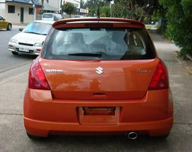 Swift Roof Spoiler Series 1 (2005 - 2006) Talon Bodykit