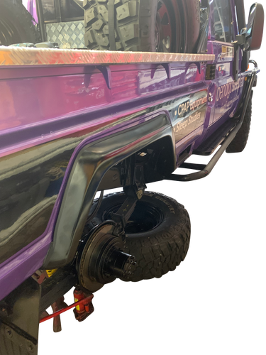 75 Series Ute Rear Flares Suits Landcruiser
